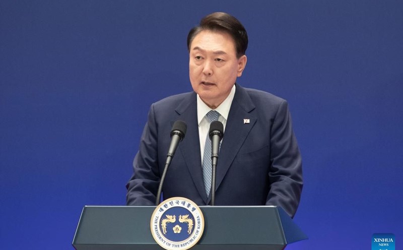 South Korean President Yoon Suk Yeol. Photo: Xinhua