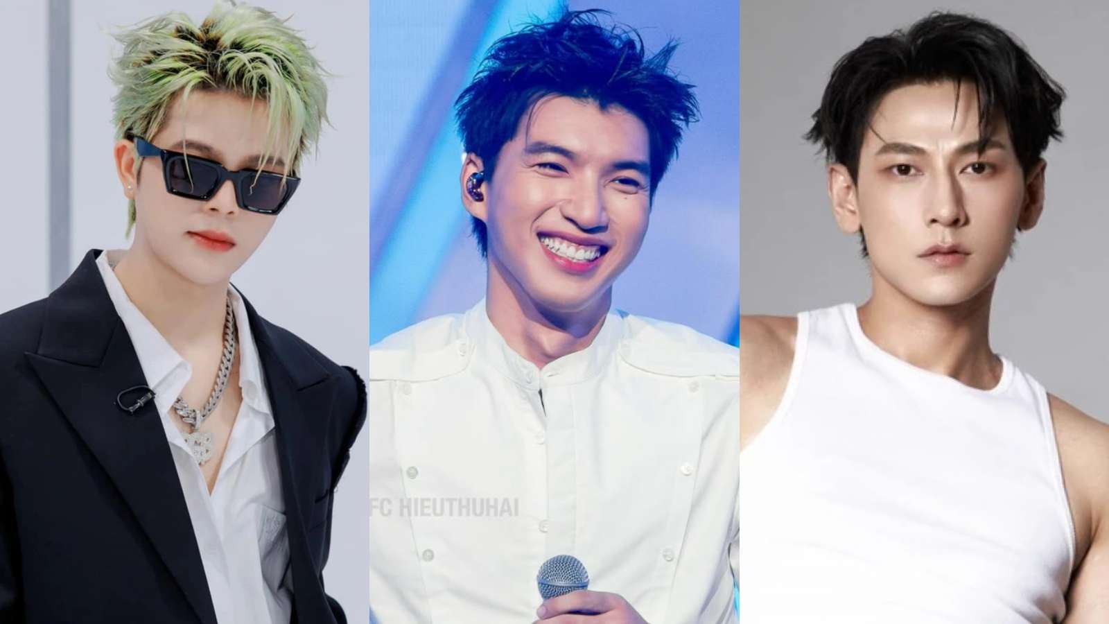 RHYDER, HIEUTHUHAI and Isaac. Photo: Producer