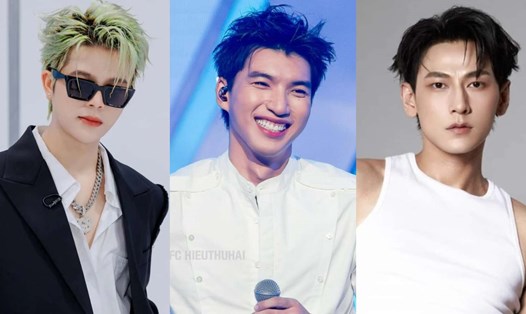 RHYDER, HIEUTHUHAI và Isaac. Ảnh: Nhà sản xuất