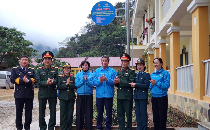 Many new projects have been inaugurated in mountainous districts affected by natural disasters. Photo: Tan Van