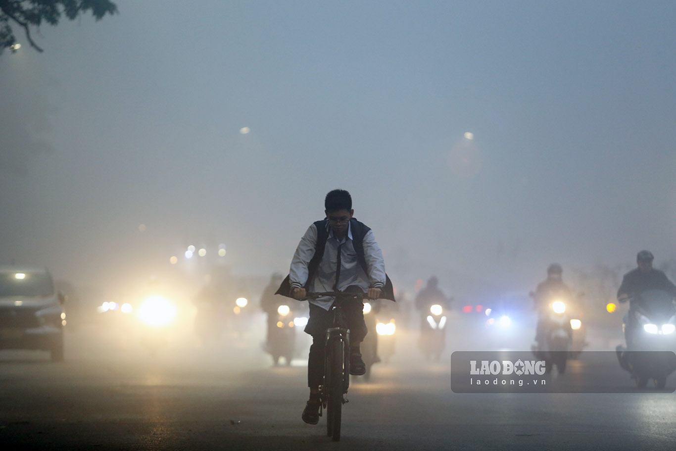 Du bao thoi tiet khu vuc Ha Noi tro ret. Nhiet do thap nhat trong dot khong khi lanh nay pho bien 14-17 do C. Anh: To The