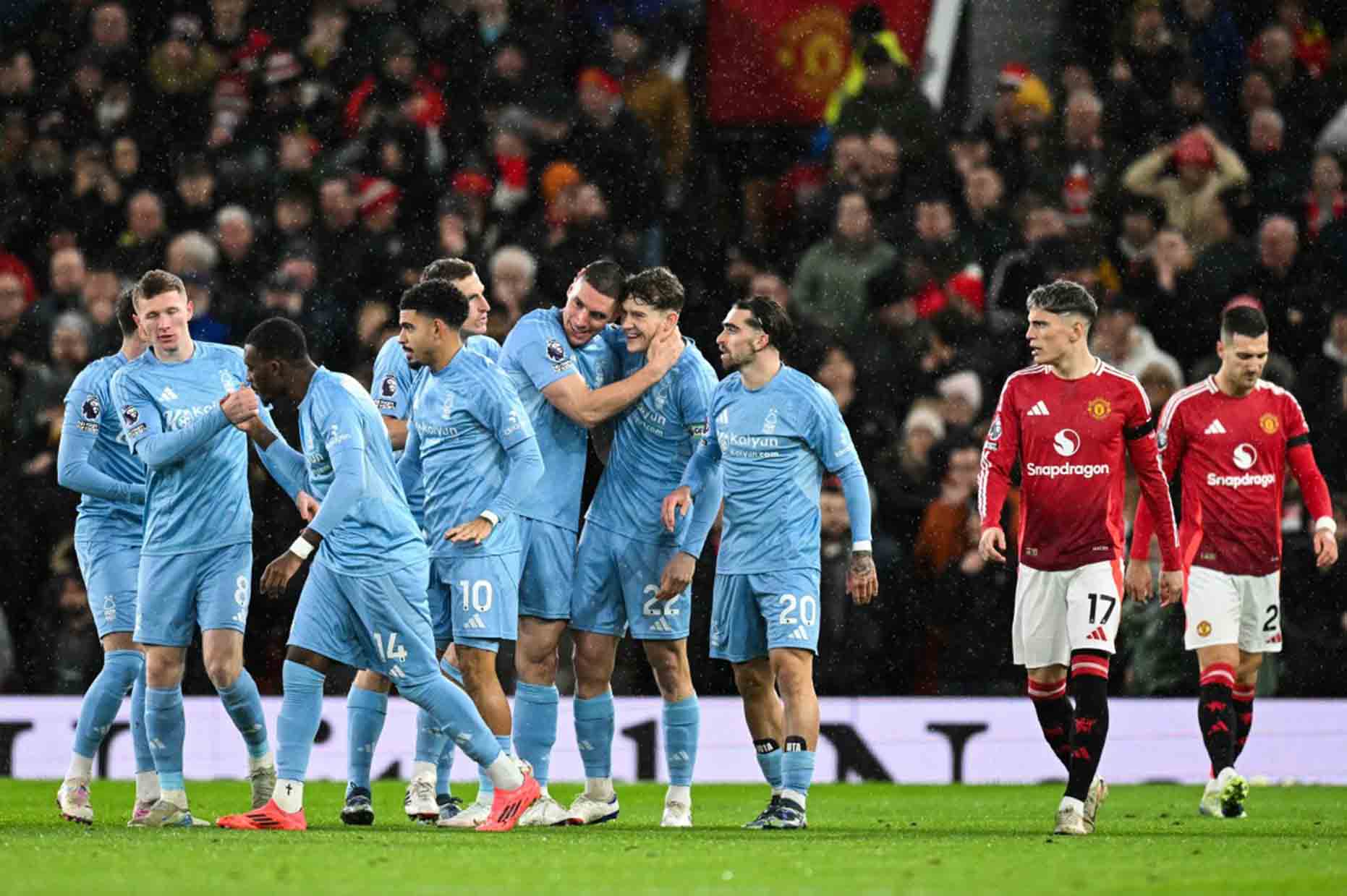 Man United da de thua Nottingham trong rat nhieu tinh huong tranh chap. Anh: AFP