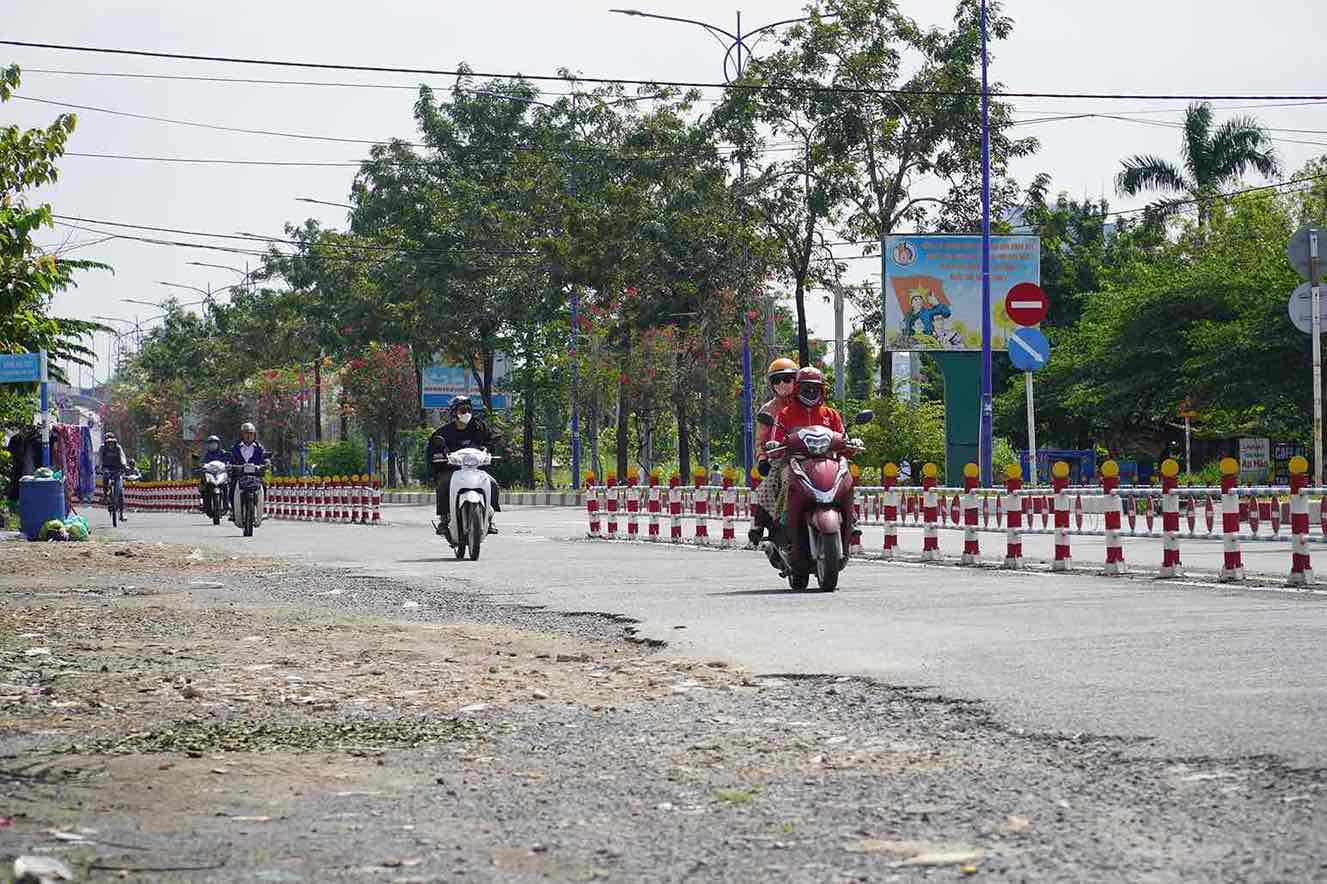 Duong Dang Van Tron, phuong Hiep Hoa, TP Bien Hoa. Anh: HAC