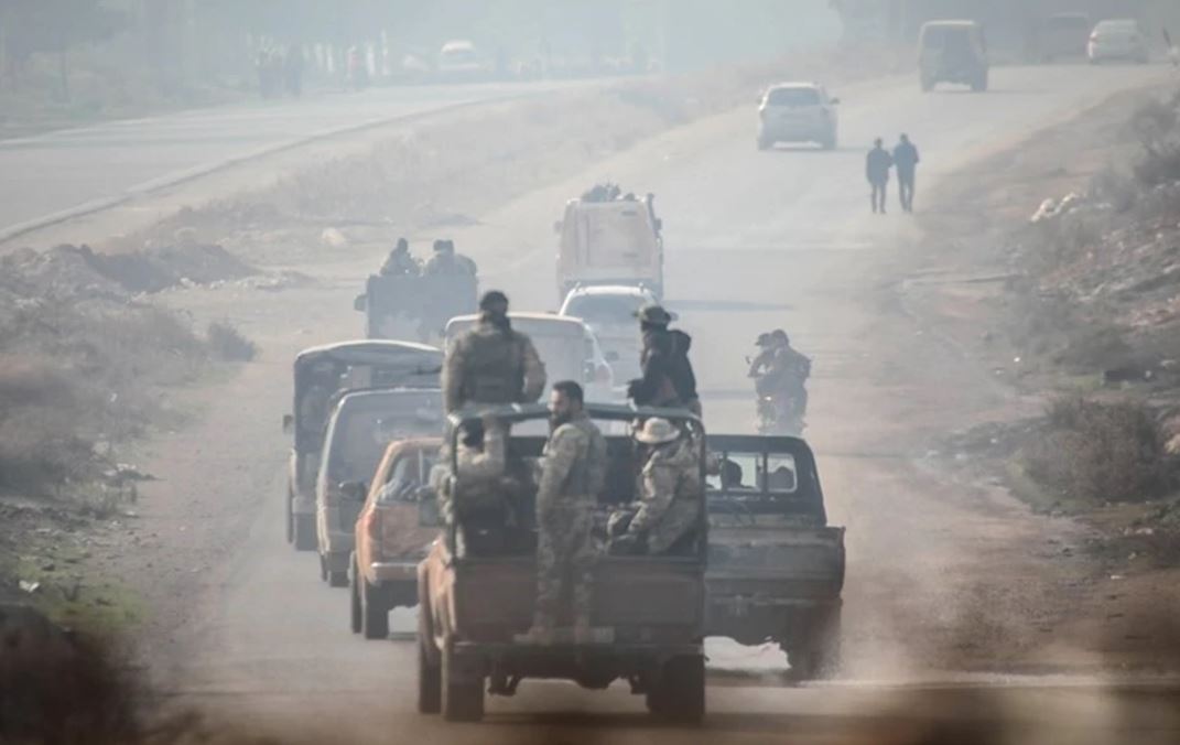 Opposition forces advance into northern Syria. Photo: VNA/AA