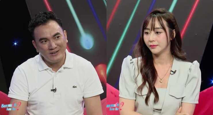 Couple at "You want to date". Photo: Producer.