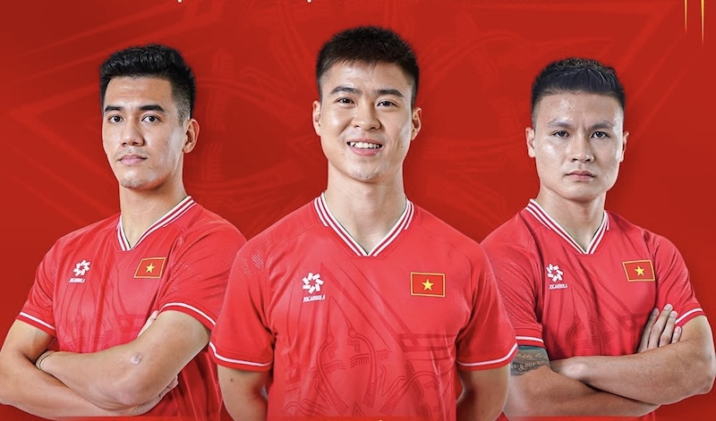 Vietnam team prepares to start journey at AFF Cup 2024. Photo: VFF
