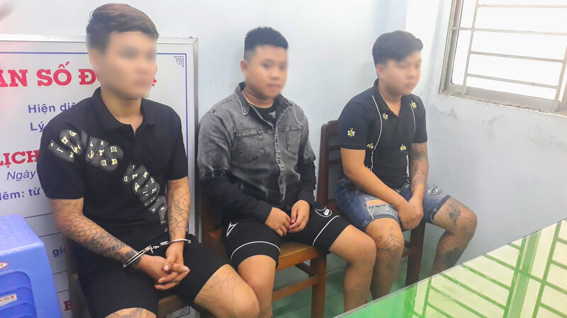 Breaking into a building materials store to steal property at night. Photo. Provided by the police.