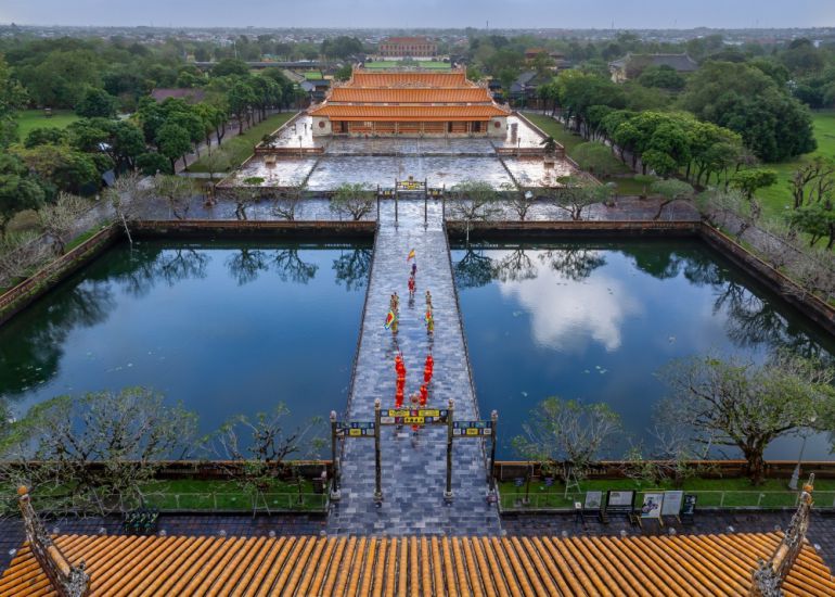 New look of Hue Imperial City before becoming a centrally-governed city. Photo: Nguyen Phong