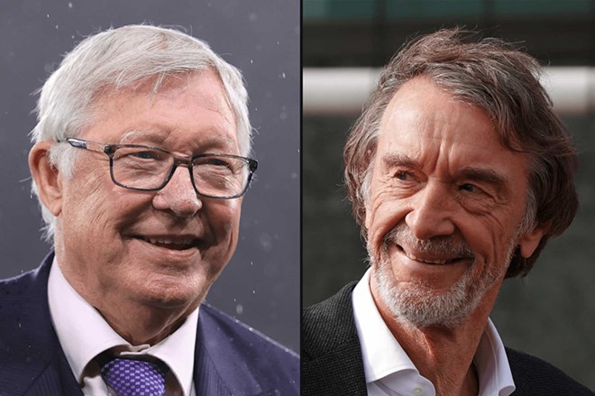 Sau scandal cat hop dong dai su cua Sir Alex Ferguson, Sir Jim Ratcliffe lai doi dien voi mot scandal khac. Anh: AFP