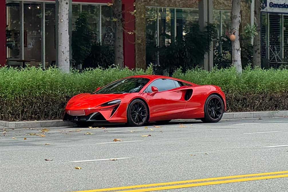 McLaren Artura supercar owned by a businessman in Ho Chi Minh City. Photo: Ngoc Bach