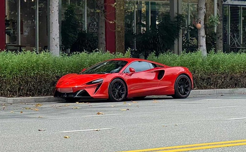 McLaren Artura supercar owned by a businessman in Ho Chi Minh City. Photo: Ngoc Bach