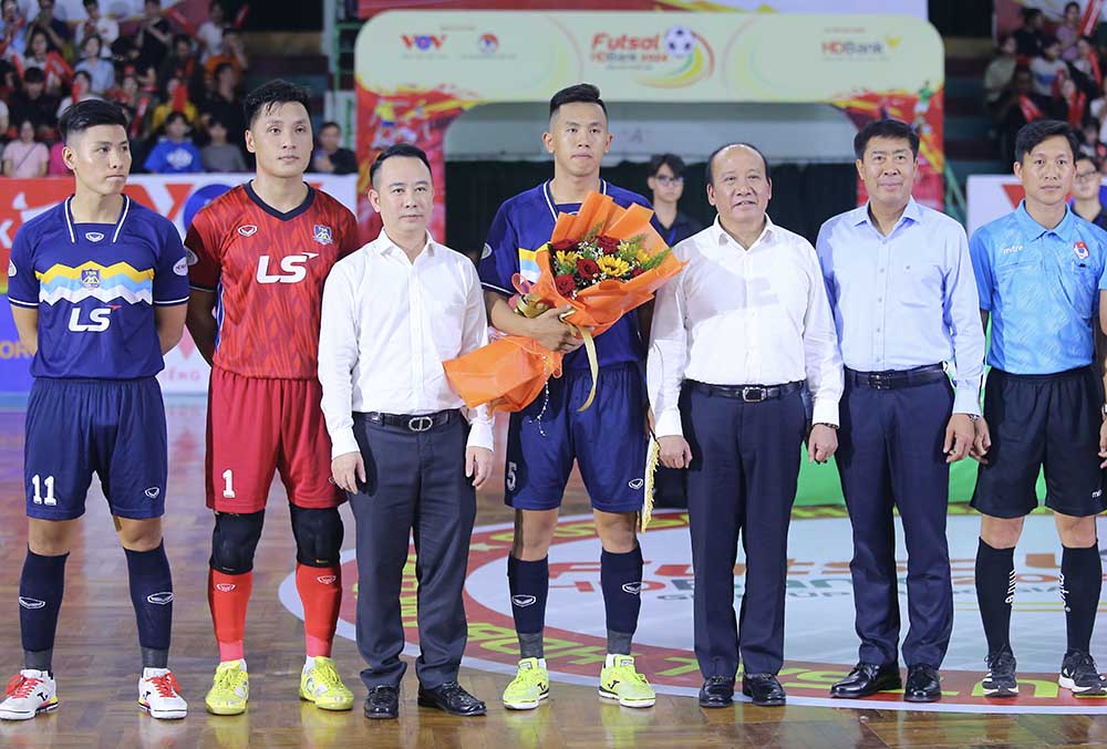 The 2024 HDBank National Futsal Cup opens in Ho Chi Minh City. Photo: VFF