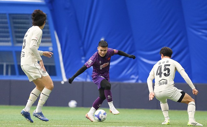 The Vietnamese team has many positive points before entering the journey at AFF Cup 2024. Photo: VFF