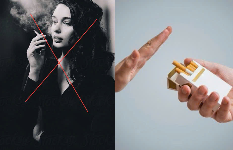 Celebrities smoking can influence young people. Graphics: Huong Giang