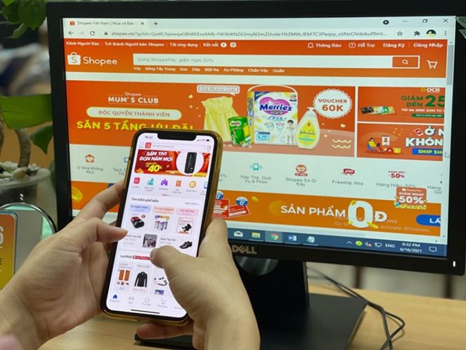 Khanh Hoa and many localities across the country are prioritizing the development and management of e-commerce. Photo: Cao Nguyen