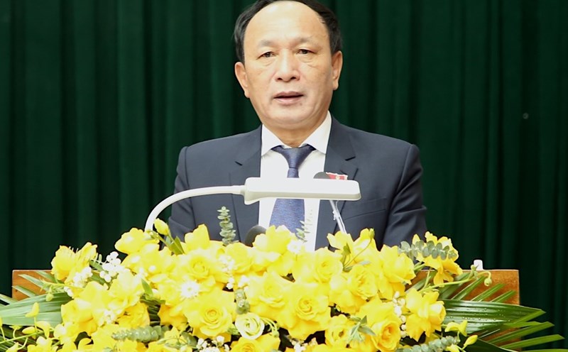 Mr. Tran Hai Chau said that the 3-level government apparatus is still cumbersome and ineffective. Photo: Cong Sang