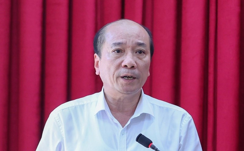 Mr. Pham Ngoc Nghi, Chairman of Dak Lak Provincial People's Committee, was disciplined with a reprimand. Photo: VGP