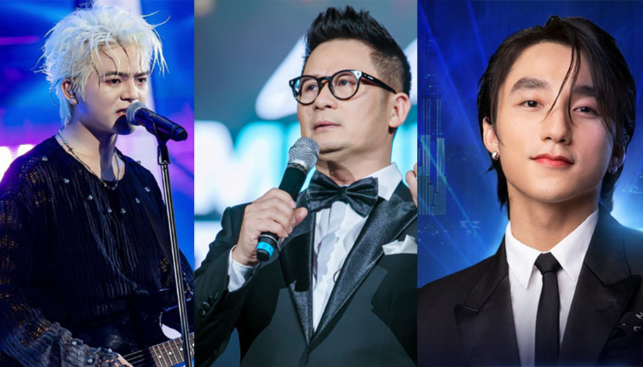 RHYDER, Bang Kieu and Son Tung M-TP. Photo: Facebook characters