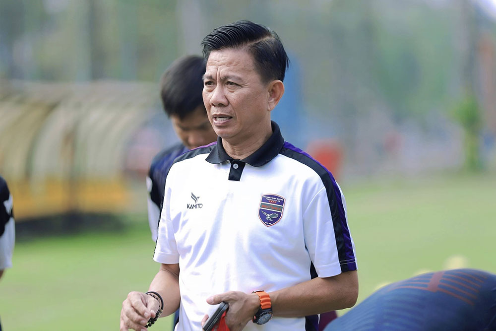 Coach Hoang Anh Tuan stops leading Binh Duong club. Photo: Binh Duong Club
