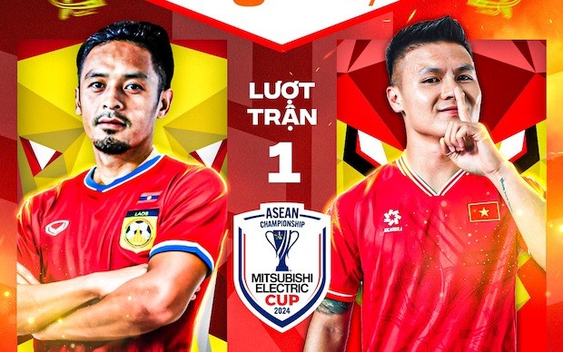 Link xem trực tiếp bóng đá tuyển Việt Nam vs Lào tại AFF Cup