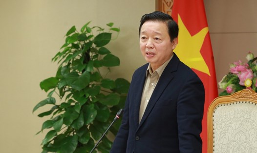 Phó Thủ tướng Chính phủ Trần Hồng Hà yêu cầu đề án hợp nhất 2 Bộ NNPTNT, TNMT phải dựa trên tư duy quản lý tổng hợp, đa ngành, đa lĩnh vực. Ảnh: VGP