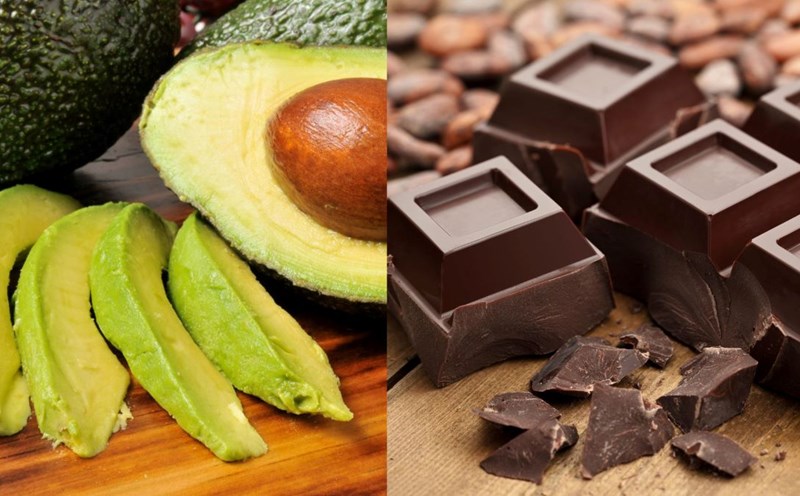 Adding dark chocolate and avocado to your diet is good for your brain and overall health. Graphics: Thanh Thanh