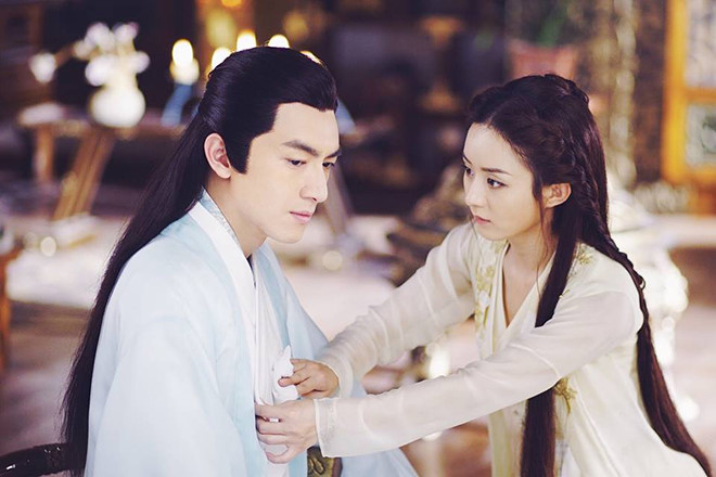 Zhao Liying and Lin Gengxin. Photo: Producer.