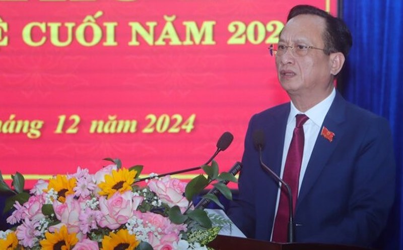 Bac Lieu Chairman said that with the current staffing situation, performing tasks is difficult, streamlining is even more difficult. Photo: Nhat Ho