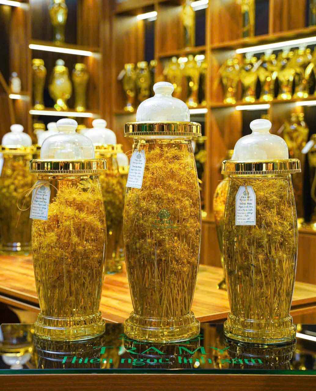 Ngoc Linh ginseng products of Tra My JSC. Photo: Interviewee