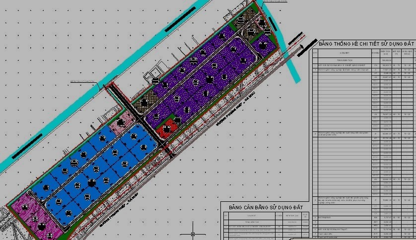 Ban do cong bo quy hoach Cum cong nghiep Chu Chi, huyen Phuoc Long, tinh Bac Lieu. Anh: Nhat Ho