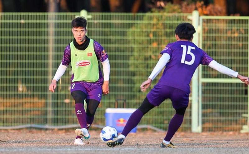 Vietnam team meets Laos in the opening match of AFF Cup 2024. Photo: VFF