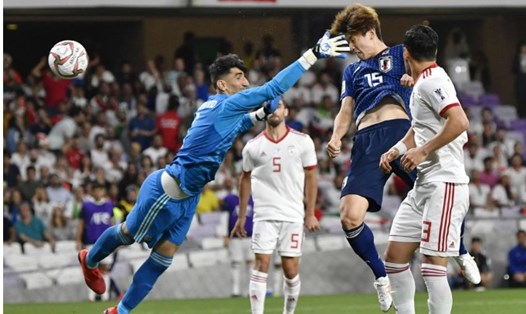 Tuyển Nhật Bản từng thắng tuyển Iran 3-0 tại bán kết Asian Cup 2019. Ảnh: Japan Times