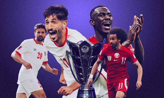 Chủ nhân của danh hiệu vô địch châu lục sẽ lộ diện sau trận chung kết Asian Cup 2023 giữa tuyển Jordan - Qatar. Ảnh: Analyst