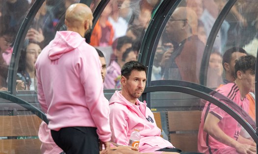 Trận đấu được quảng cáo rầm rộ nhưng Lionel Messi chấn thương và không thi đấu. Ảnh: Sports Illustrated