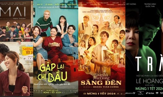 4 phim Việt ra rạp Mùng 1 Tết. Ảnh: CGV