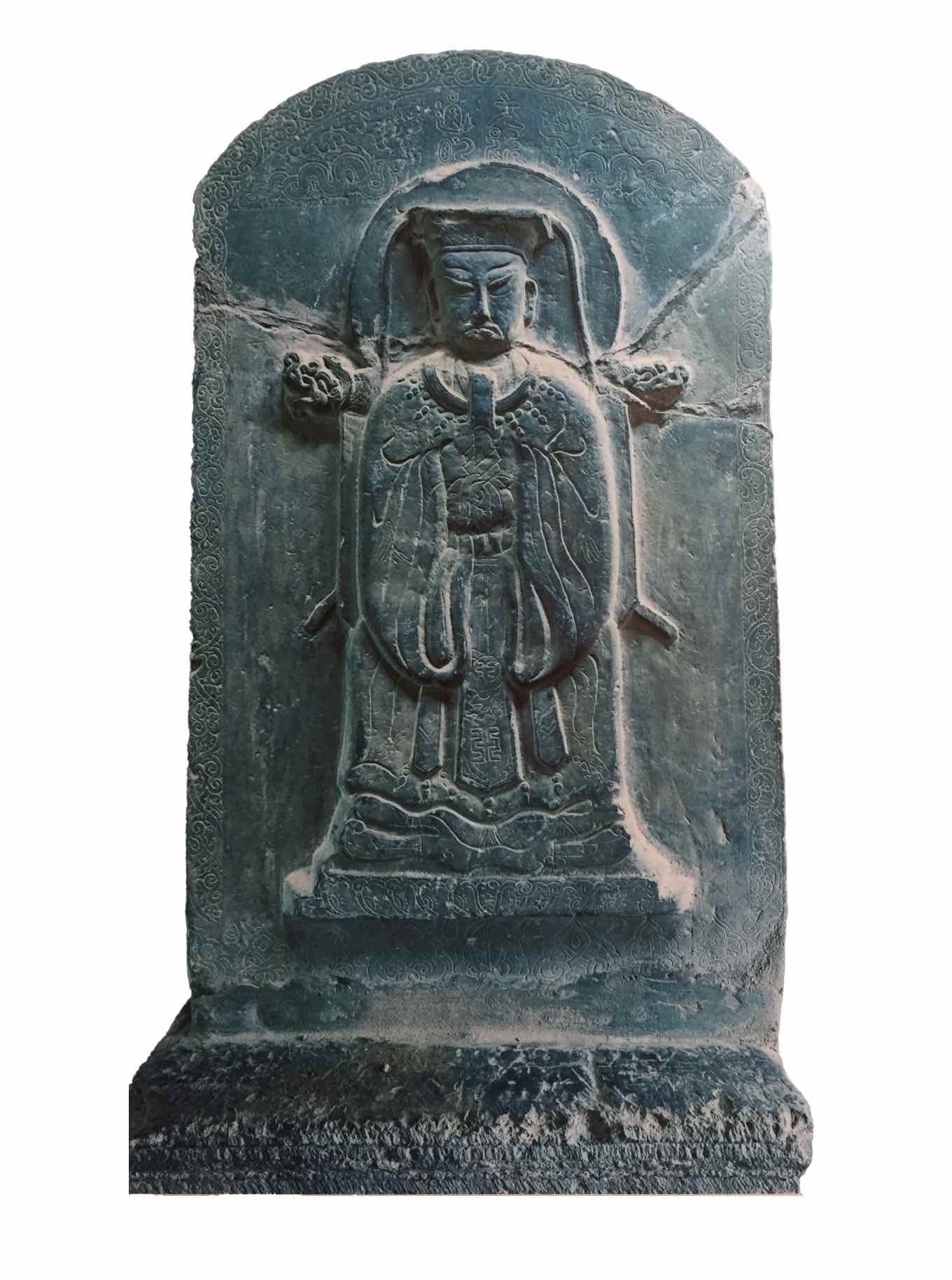 Mặt trước bia đá chùa Giầu. Ảnh: Cục Di sản văn hóa