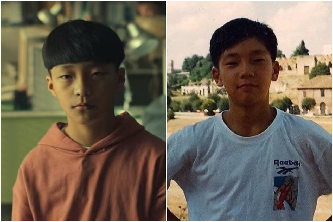 Diễn viên nhí được chọn vào vai Son Suk Koo hồi nhỏ cũng có ngoại hình giống nam diễn viên. Ảnh: Nhà sản xuất