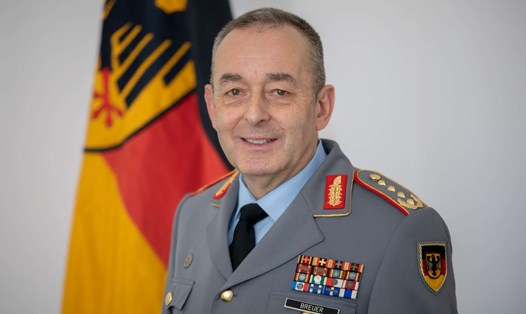 Tổng Tư lệnh Quân đội Đức Carsten Breuer. Ảnh: Bộ Quốc phòng Đức