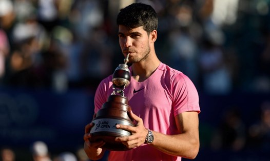 Carlos Alcaraz đang là đương kim vô địch giải Argentina Open. Ảnh: Tennis365