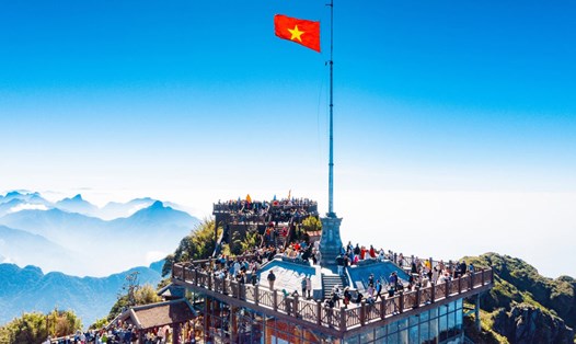 Cùng với hội xuân "Mở cổng trời Fansipan", Sa Pa dự kiến đón trên 100.000 lượt khách trong dịp Tết Nguyên đán Giáp Thìn. Ảnh: BTC