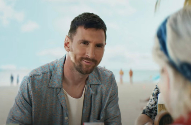 Messi xuất hiện trong quảng cáo khởi động cho trận Super Bowl