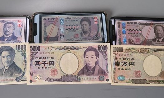 Tỷ giá đồng Yên nới rộng gần mức 150 JPY/USD. Ảnh minh họa: Xinhua