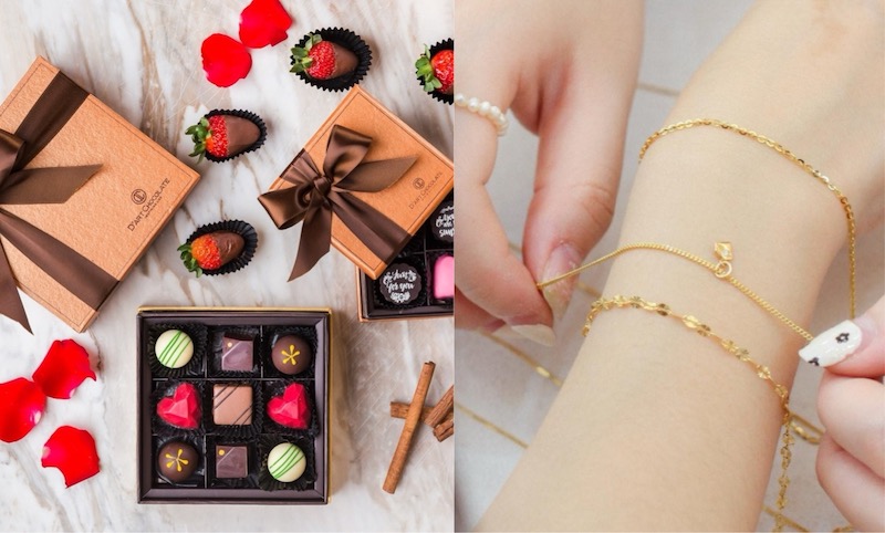 Món quà tặng trong ngày Valentine. Đồ hoạ: Minh Phong