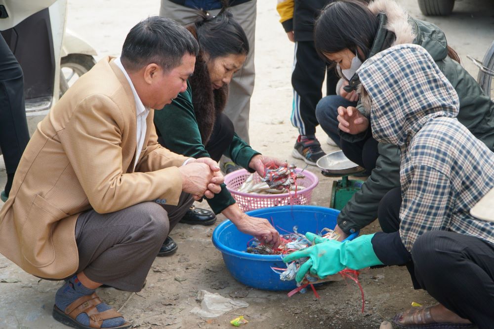 Thậm chí, giá cá khoai những ngày sau Tết lên tới gần 1 triệu động/1kg, tuy nhiên, ngư dân không có hàng để bán. Ảnh: Quách Du