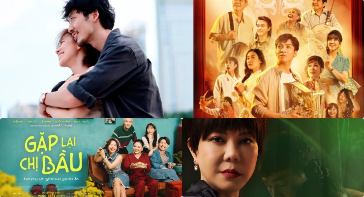 4 phim Tết Việt. Ảnh: NSX.