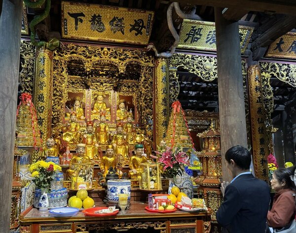 Chùa Phật tích là điểm nhấn trong hành trình du lịch tâm linh mà tỉnh Bắc Ninh chú trọng phát triển. Ảnh: Trí Minh