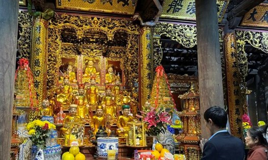 Chùa Phật tích là điểm nhấn trong hành trình du lịch tâm linh mà tỉnh Bắc Ninh chú trọng phát triển. Ảnh: Trí Minh