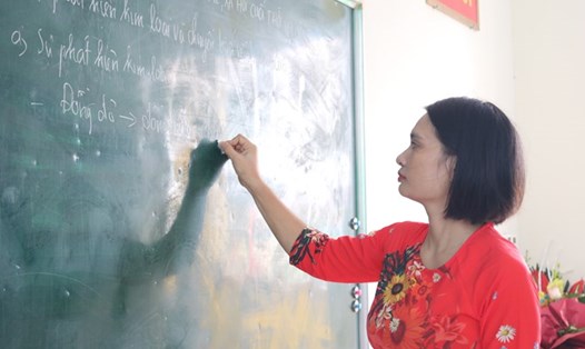 Nhiều kì vọng cải thiện tiền lương cho nhà giáo năm 2024. Ảnh minh hoạ: Vân Trang