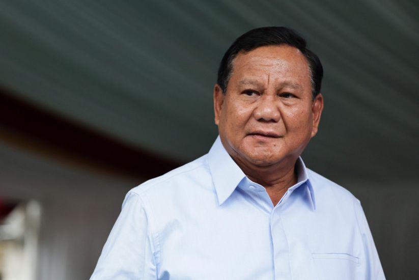 Ứng cử viên Tổng thống Indonesia Prabowo Subianto tại một điểm bỏ phiếu ở Bogor, Tây Java ngày 14.2. Ảnh: AFP