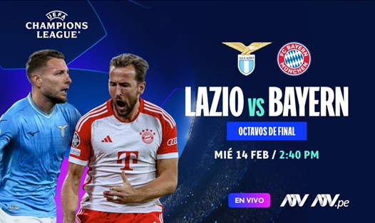 Lazio và Bayern Munich từng gặp nhau ở vòng 1/8 mùa giải 2020-2021. Ảnh: ATV